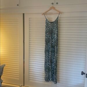 Karen Kane Black and Cream Leopard Patterned Dress New without tags